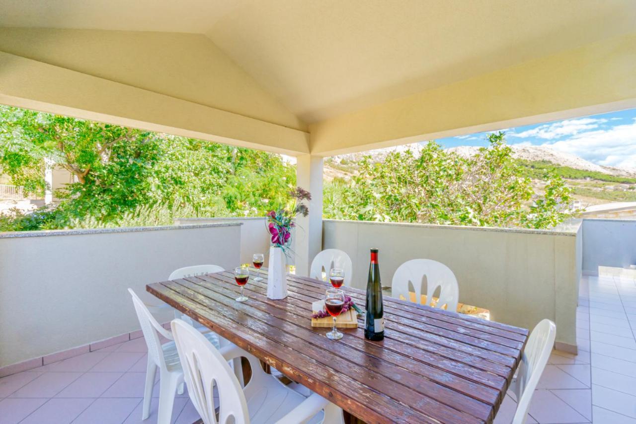 Ferienwohnung Galinec With Mountain And Seaview Metajna Exterior foto