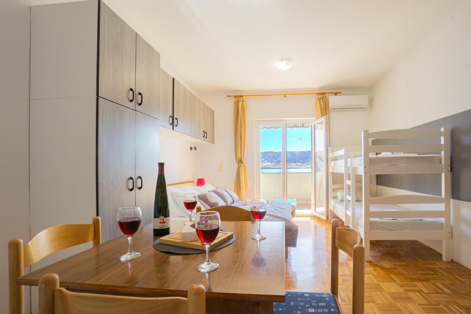 Ferienwohnung Galinec With Mountain And Seaview Metajna Zimmer foto