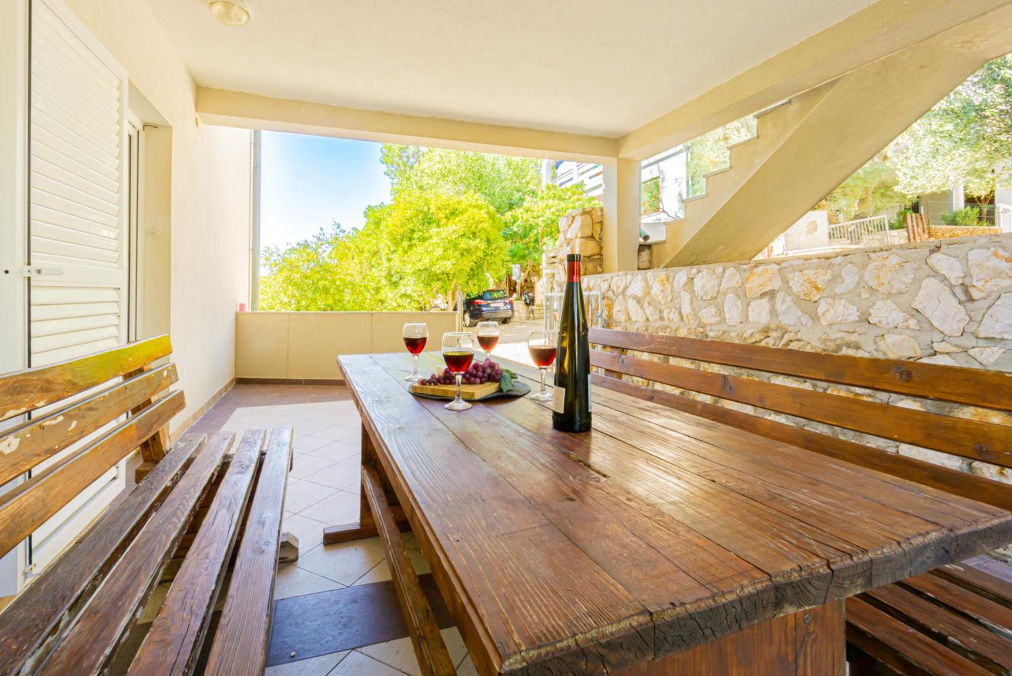 Ferienwohnung Galinec With Mountain And Seaview Metajna Zimmer foto
